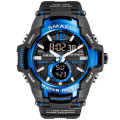 SMAEL 2020 мужские часы 1805 модные спортивные супер крутые кварцевые светодиодные цифровые часы 50 м водонепроницаемые наручные часы Relogio Masculino